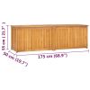 Patio Box 68.9"x19.7"x21.7" Solid Wood Teak