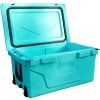 Hot Selling Blue color 65QT Outdoor cooler fish ice chest Box 2022 Popular Camping Cooler Box