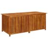 Patio Storage Box 68.9"x31.5"x29.5" Solid Acacia Wood