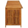 Patio Storage Box 78.7"x19.7"x22.8" Solid Acacia Wood