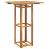 3 Piece Outdoor Bar Set Solid Wood Acacia