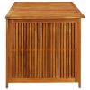 Patio Storage Box 59.1"x31.5"x29.5" Solid Acacia Wood