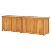 Patio Box 68.9"x19.7"x21.7" Solid Wood Teak