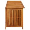 Patio Storage Box 68.9"x19.7"x22.8" Solid Acacia Wood