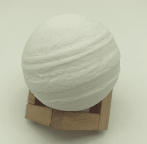 Double color touch 3D printing earth Jupiter lamp (Option: Jupiter-18CM-Normal)