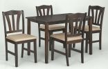 Metropolitan 5-Piece Dining Set, Multiple Colors