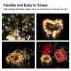 100 LEDs Solar String Lights Outdoor IP65 Waterproof Copper Wire String Lights Solar LED Fairy Lamps Wedding Party Festival