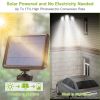 Solar Lights Outdoor 188 LEDs 1600lm Solar Security Lights Motion Sensor Lights 270Â°Lighting Angle Waterproof