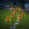 Solar Powered Parrot Garden Light IP65 Waterproof LED Parrot Landscape Lamp Decorative Lawn Lights