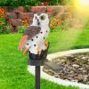 Solar Powered Owl Garden Light IP65 Waterproof LED Owl Landscape Lamp Decorative Lawn Lights