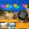 Globe String Solar Lights 30 Ball LED Fairy Solar Lamps 8 Lighting Modes IP65 Waterproof Decorative Lamp